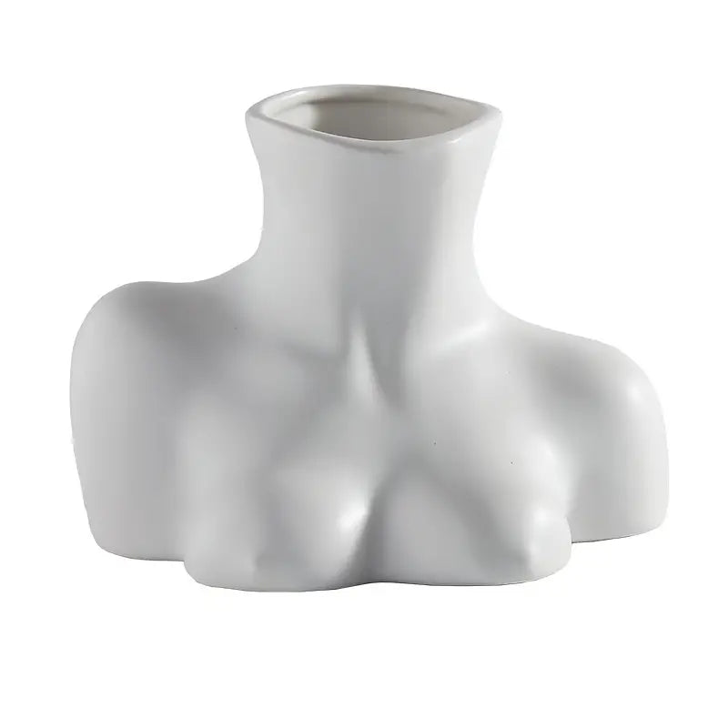 Creative Ceramic Human Flower Bottle Ornament (1pc)