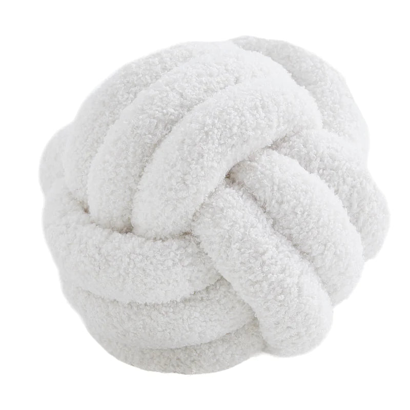 Knotted Ball Throw Pillow
