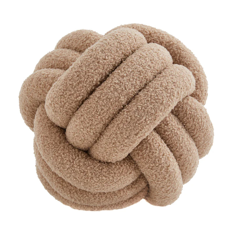 Knotted Ball Throw Pillow