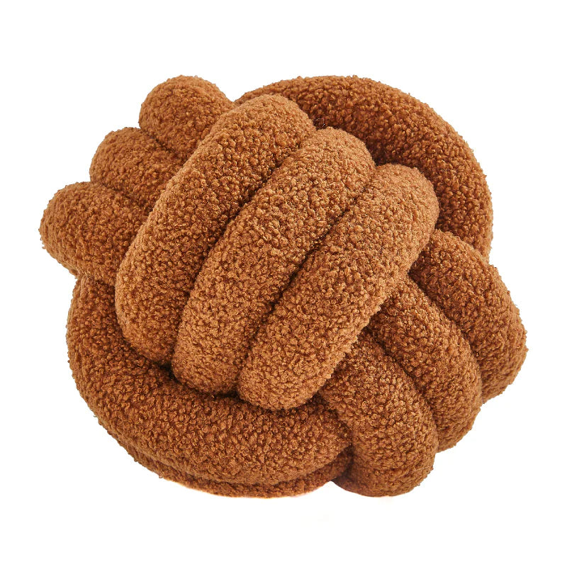 Knotted Ball Throw Pillow