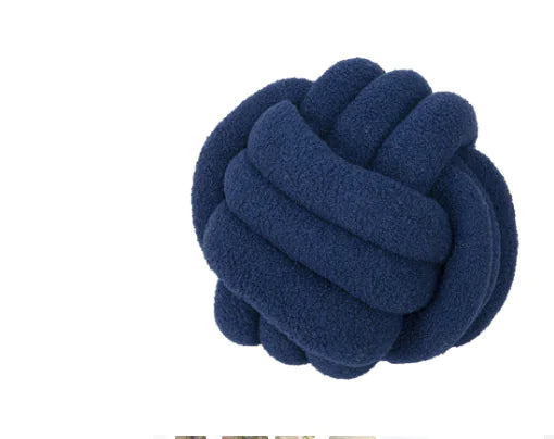 Knotted Ball Throw Pillow