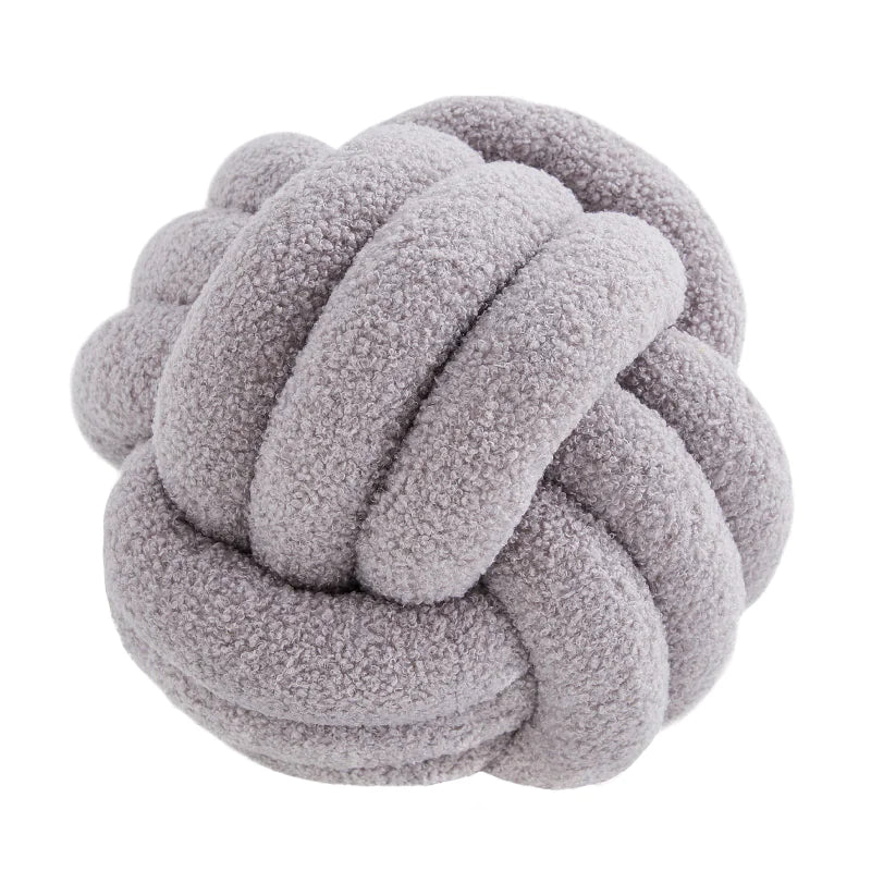 Knotted Ball Throw Pillow