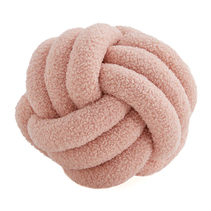 Knotted Ball Throw Pillow