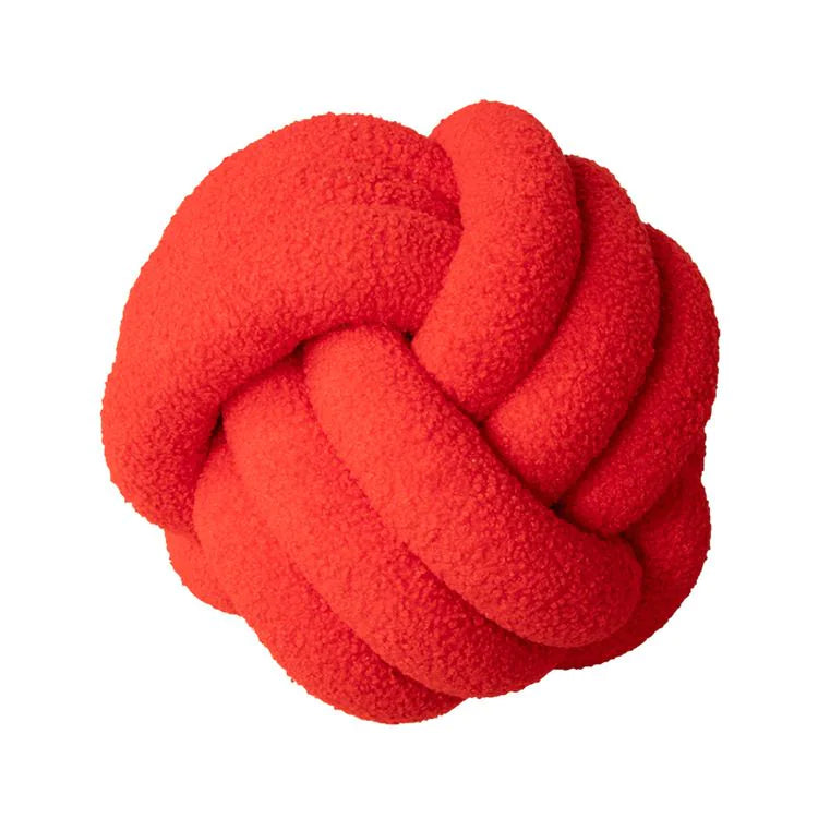 Knotted Ball Throw Pillow