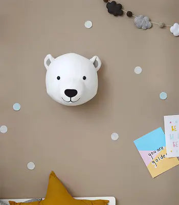 Animal Head Wall Decor for Kids' Room (Nordic Style)