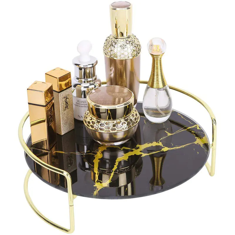Bottom Marble Glass Plate Storage Rack